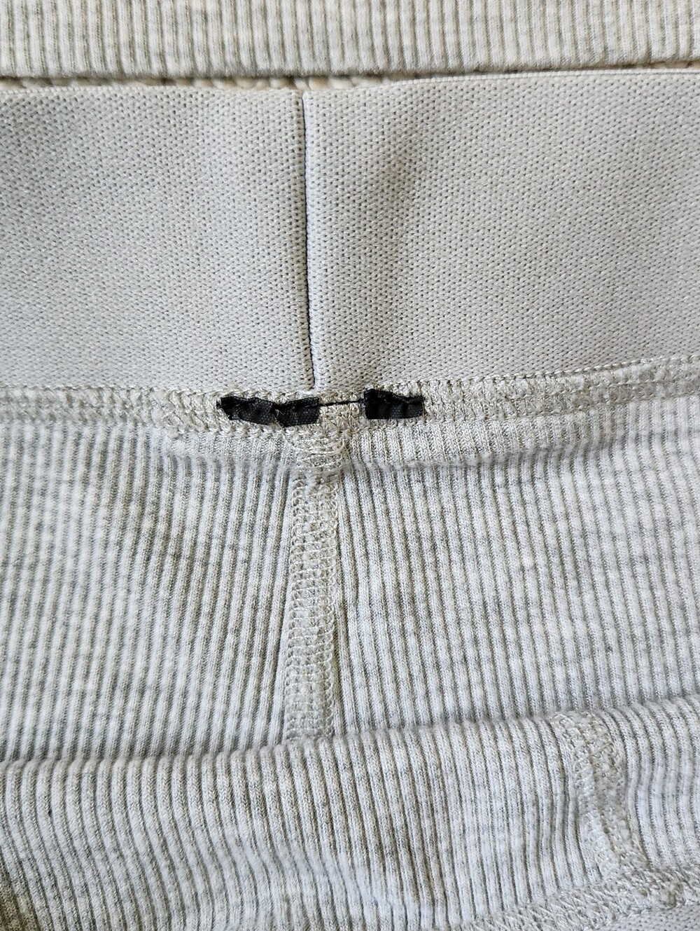Comfrt Light Gray Ribbed Lounge Set - Tank & Shorts - Picture 4 of 9